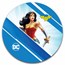 2024 Samoa 1 oz Gold DC Comics Wonder Woman BU