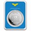 2024 Samoa 1 oz Silver DC Comics Wonder Woman BU (with TEP)