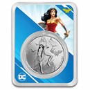 2024 Samoa 1 oz Silver DC Comics Wonder Woman BU (with TEP)