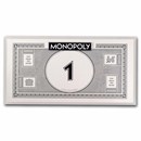 2024 Samoa 5 gram Monopoly Foil Silver Note