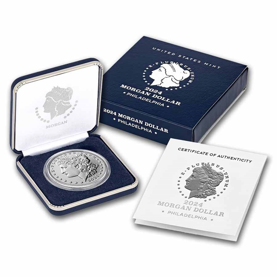 2024 Silver Morgan Dollar (Box & COA)