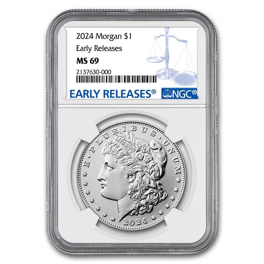 2024 Silver Morgan Dollar MS-69 NGC (Early Releases)