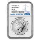 2024 Silver Peace Dollar MS-69 NGC (Early Release)