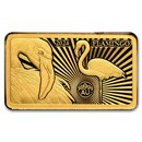 2024 Solomon Islands 1/100 oz Gold Flamingo