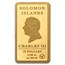 2024 Solomon Islands 1/100 oz Gold Kangaroo