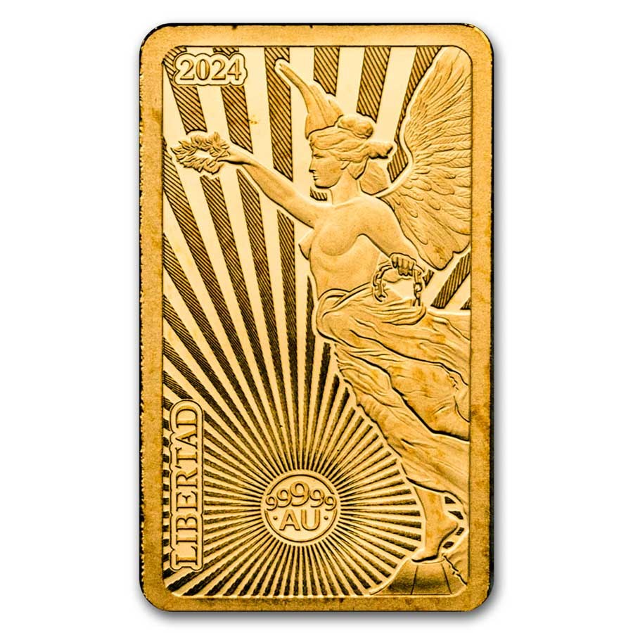 2024 Solomon Islands 1/100 oz Gold Libertad