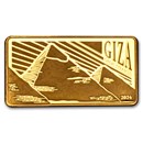 2024 Solomon Islands 1/200 oz Gold Great Pyramids