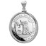 2024 Somalia 1 oz Silver Elephant Pendant (Diamond-Cut Screw-Top)