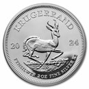 2024 South Africa 2 oz Silver Krugerrand Proof