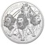 2024 St. Helena 1 oz Silver Cybele and the Lions (MDP® + PCGS)