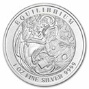 2024 Tokelau 1 oz Silver $5 Equilibrium BU