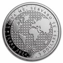 2024 Tokelau 1 oz Silver $5 Terra (Prooflike)