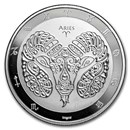 2024 Tokelau 1 oz Silver $5 Zodiac Series: Aries BU