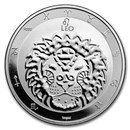 2024 Tokelau 1 oz Silver $5 Zodiac Series: Leo BU