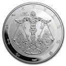 2024 Tokelau 1 oz Silver $5 Zodiac Series: Libra BU