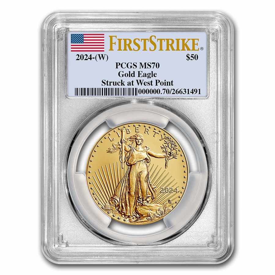 2024-(W) 1 oz American Gold Eagle MS-70 PCGS (FirstStrike®)