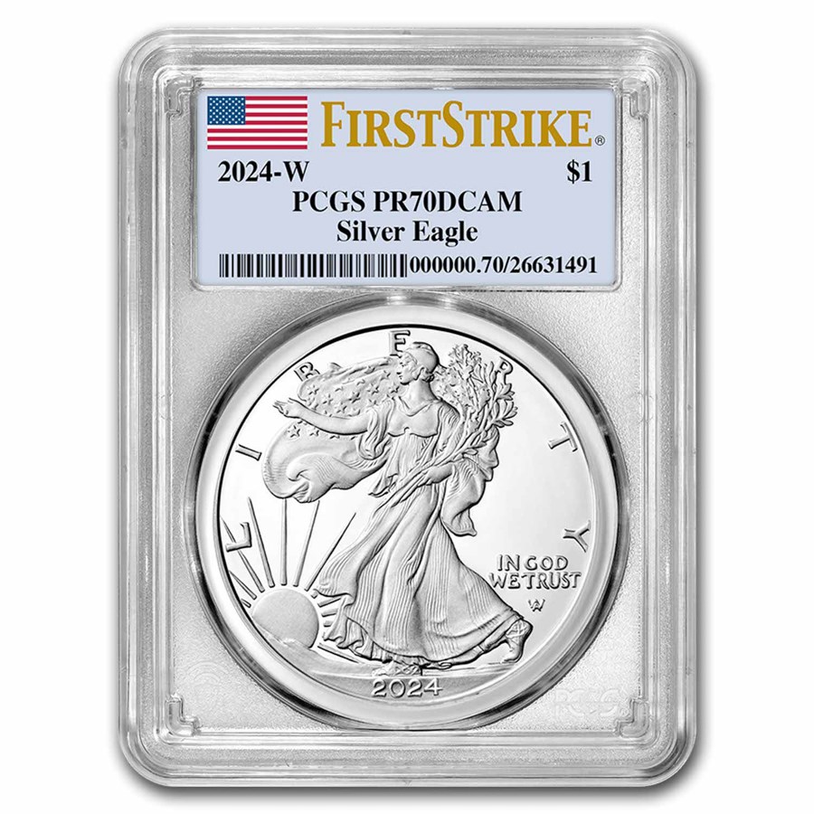 2024-W 1 oz Proof Silver Eagle PR-70 PCGS (FirstStrike®)