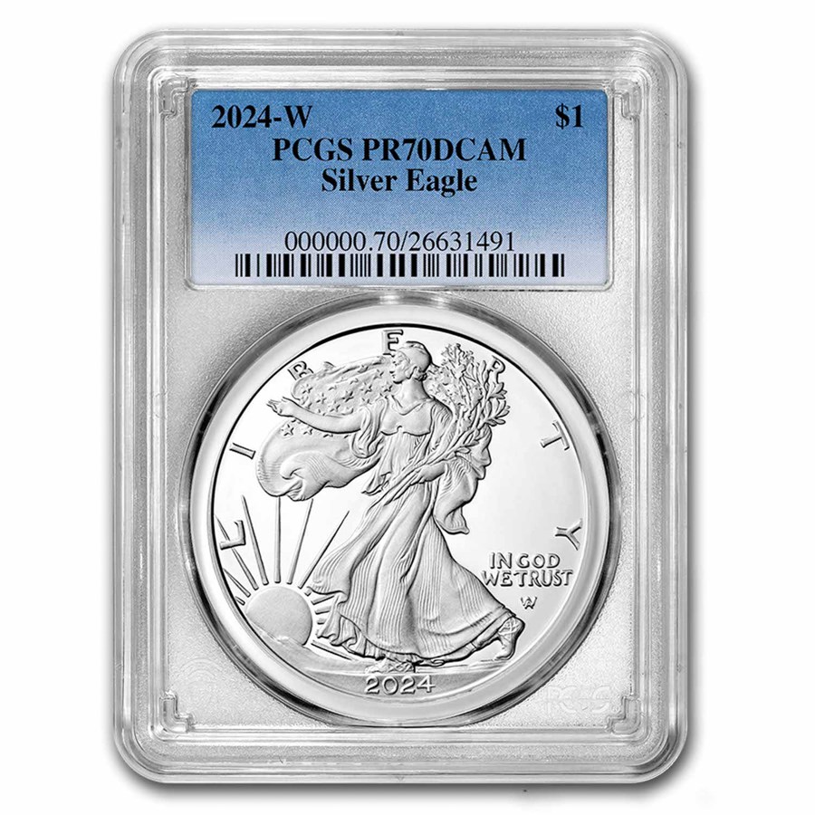 2024-W 1 oz Proof Silver Eagle PR-70 PCGS