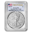 2024-W Burnished Silver Eagle SP-70 PCGS (FirstStrike®)