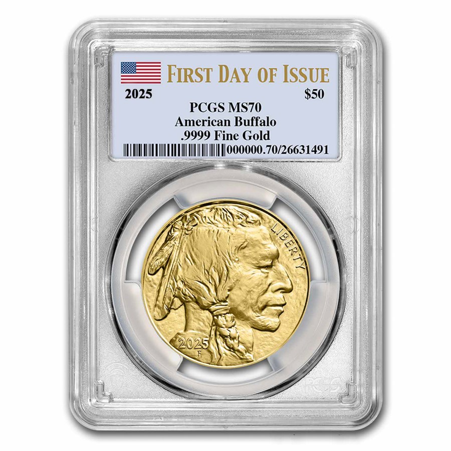 2025 1 oz Gold Buffalo MS-70 PCGS (First Day of Issue)