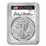 2025 American Silver Eagle MS-70 PCGS (FDI, Damstra)