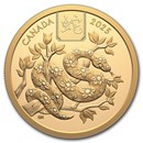 2025 Canada Gold $100 Year of the Snake Proof