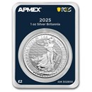 2025 GB 1 oz Silver Britannia MD® Premier + PCGS®