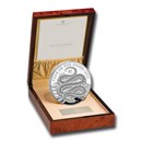 2025 Great Britain 1 Kilo Silver Year of the Snake Pf (Box & COA)