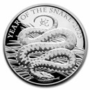 2025 Great Britain 1 oz Silver Year of the Snake Prf (Box & COA)