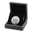 2025 Great Britain 5 oz Silver Year of the Snake Prf (Box & COA)