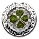 2025 Palau 1 oz Silver $5 Four-Leaf Clover Ounce of Luck Proof