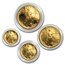 4-Coin Proof American Gold Eagle Set (Random Year, Capsules Only)