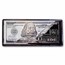 4 oz Silver Bar - 2024 $100 Bill (w/Box & COA)