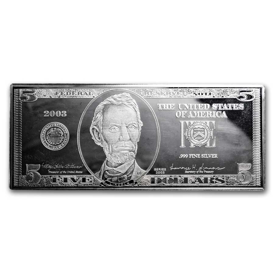 Buy 4 Oz Silver Bar - Secondary Market | APMEX