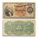 4th Issue Fractional Currency 25 Cents Fine (Fr#1303)