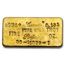 5.13 oz Gold Bar - Cascade Refining (Poured)