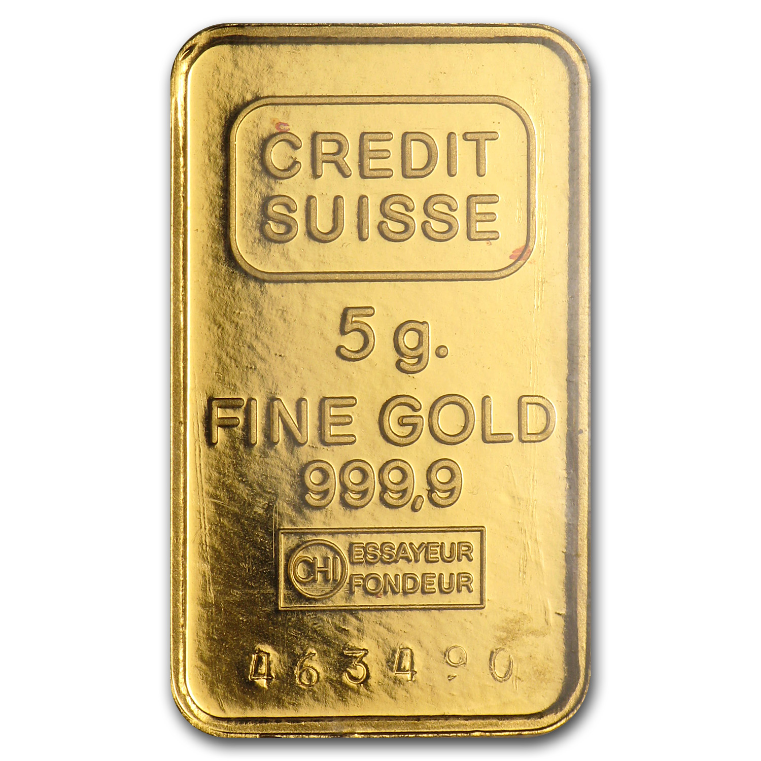 5 g credit suisse gold bar