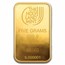 5 gram Gold Bar - Holy Land Mint Dove of Peace (In Assay)