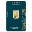 5 gram Gold Bar - PAMP Lady Fortuna 45th Anniversary (In Assay)