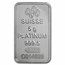 5 gram Platinum Bar - PAMP Suisse Lady Fortuna (In Assay)