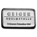 5 gram Silver Bar - Secondary Market