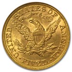 $5 Liberty Gold Half Eagle MS-61 NGC