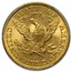 $5 Liberty Gold Half Eagle MS-64 PCGS