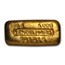 5 oz Gold Bar - Engelhard (Poured/Loaf-Style, Bull Logo)