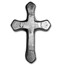 5 oz Hand Poured Silver Cross