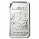 5 oz Silver Bar - Buffalo