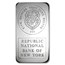 5 oz Silver Bar - Johnson Matthey (Republic National Bank of NY)