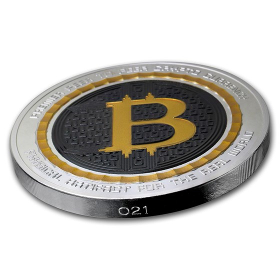 5 oz silver bitcoin