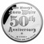 5 oz Silver - Disney's Snow White 50th Aniv (Sneezy, w/Box & COA)