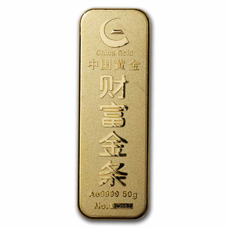 50 gram Gold Bar - China National Gold Group Corporation